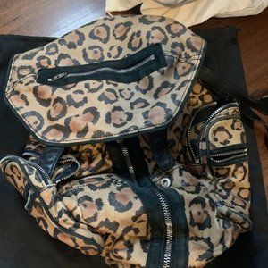 Alexander Wang Marti Backpack Leopard